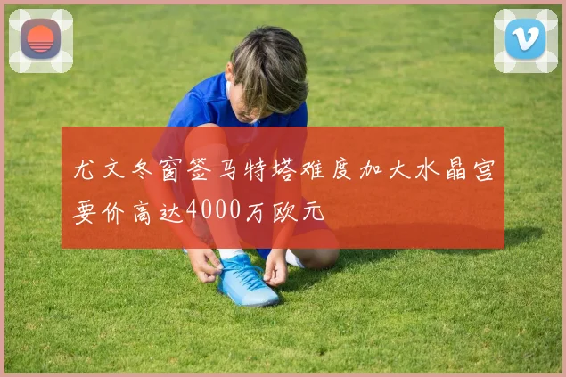 尤文冬窗签马特塔难度加大水晶宫要价高达4000万欧元